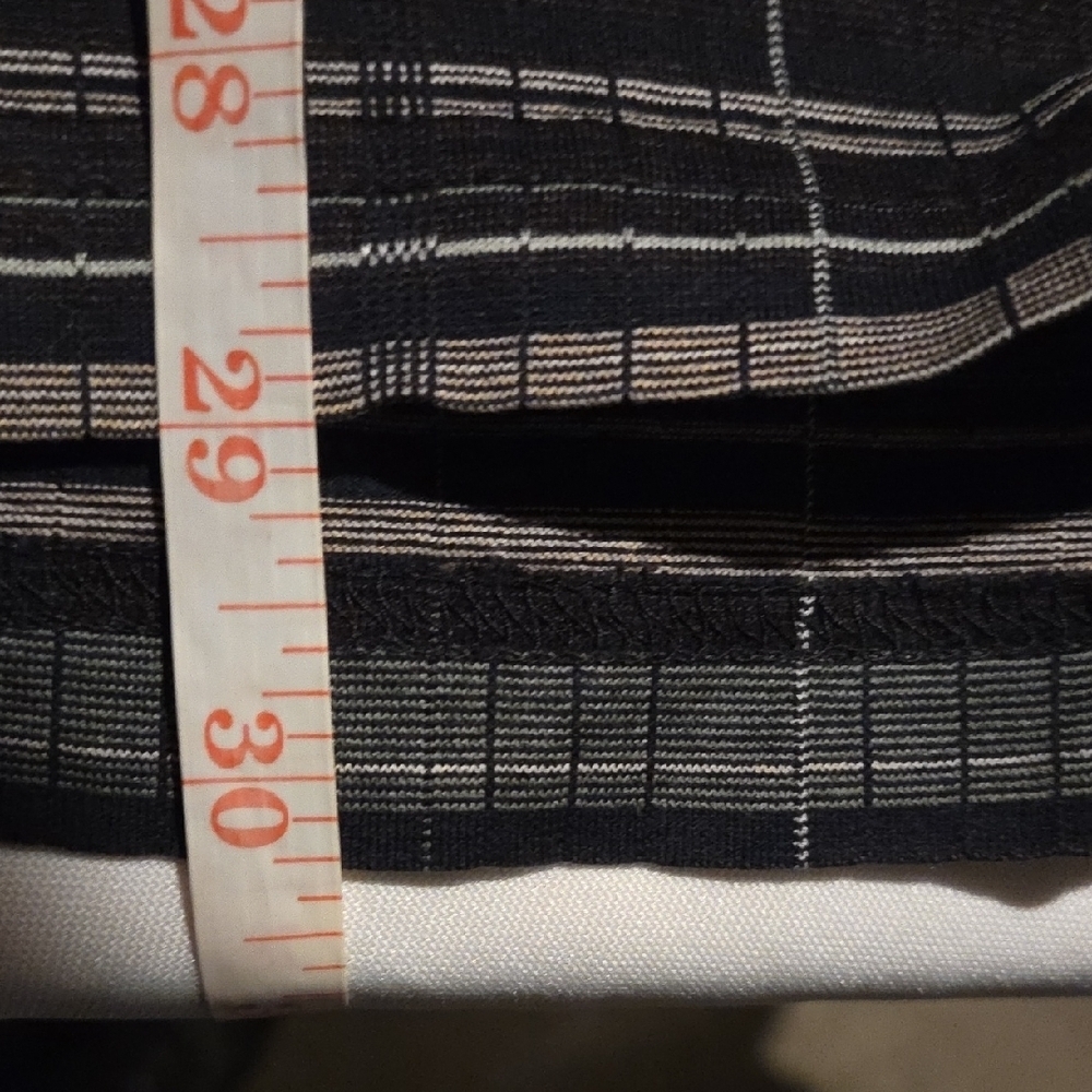 Izod Men's Black and Gray Striped Polo Shirt - Picture 9 of 9